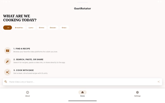 Gastrotator — library
