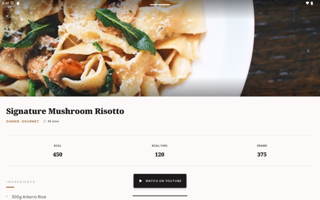 Gastrotator — recipe detail
