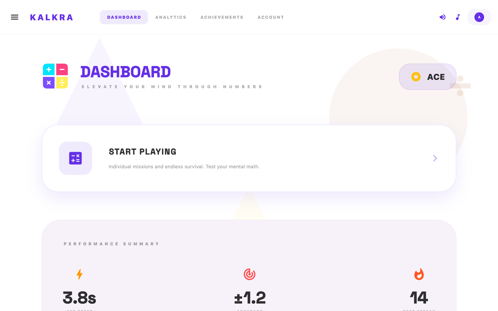 KALKRA — dashboard